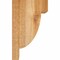 Ekena Millwork Alpine Rough Sawn Corbel, Western Red Cedar, 6"W x 6"D x 10"H COR06X06X10ALP00RWR - alternate 3